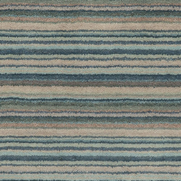 dash albert brindle stripe da2500 blue loom knotted wool rug