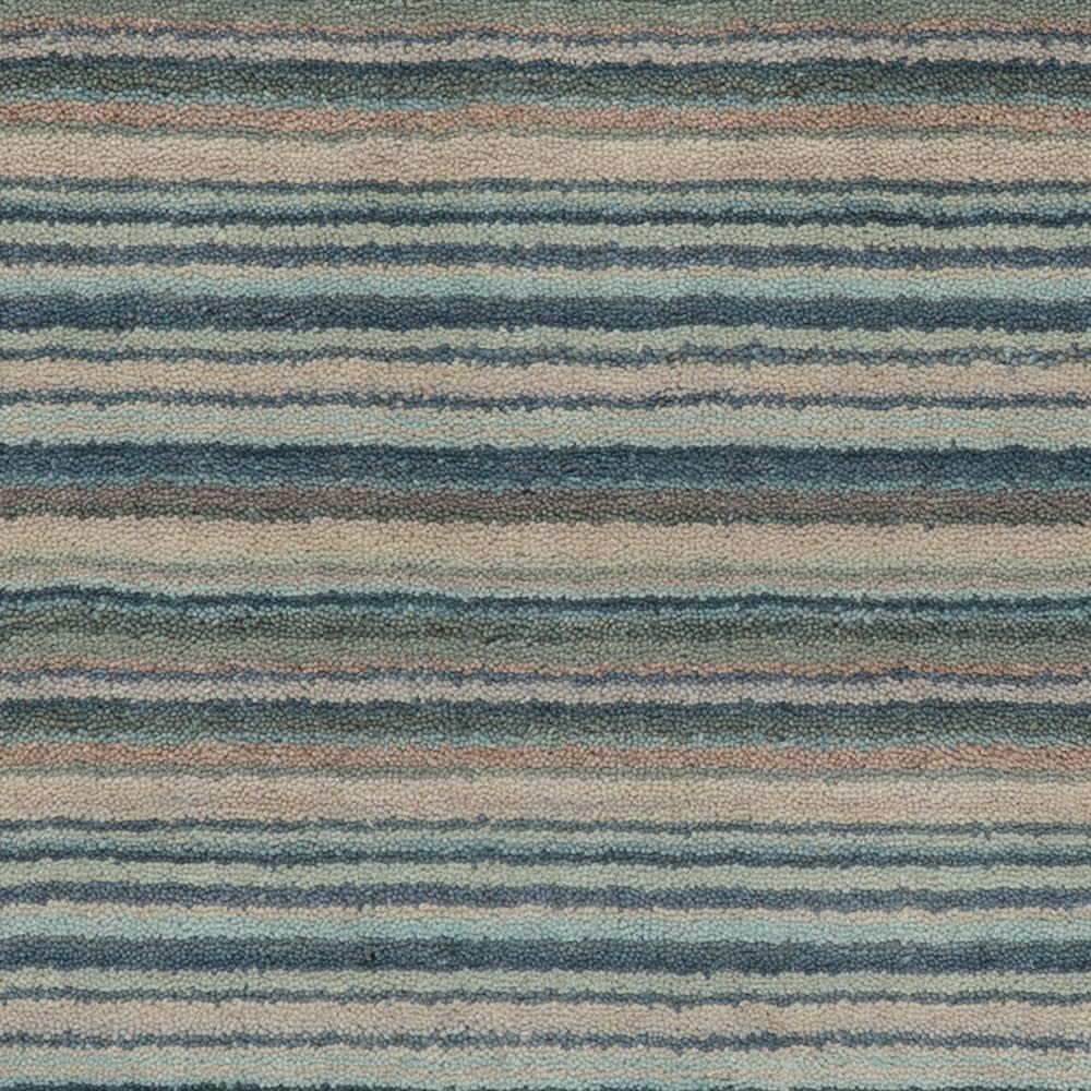 dash albert brindle stripe da2500 blue loom knotted wool rug