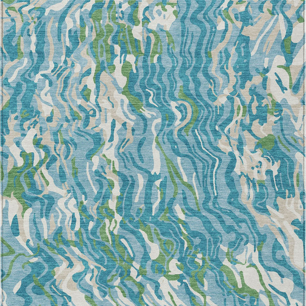 addison chantille acn1038 teal rug