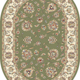 dynamic rugs ancient garden 57365 4464 green rug