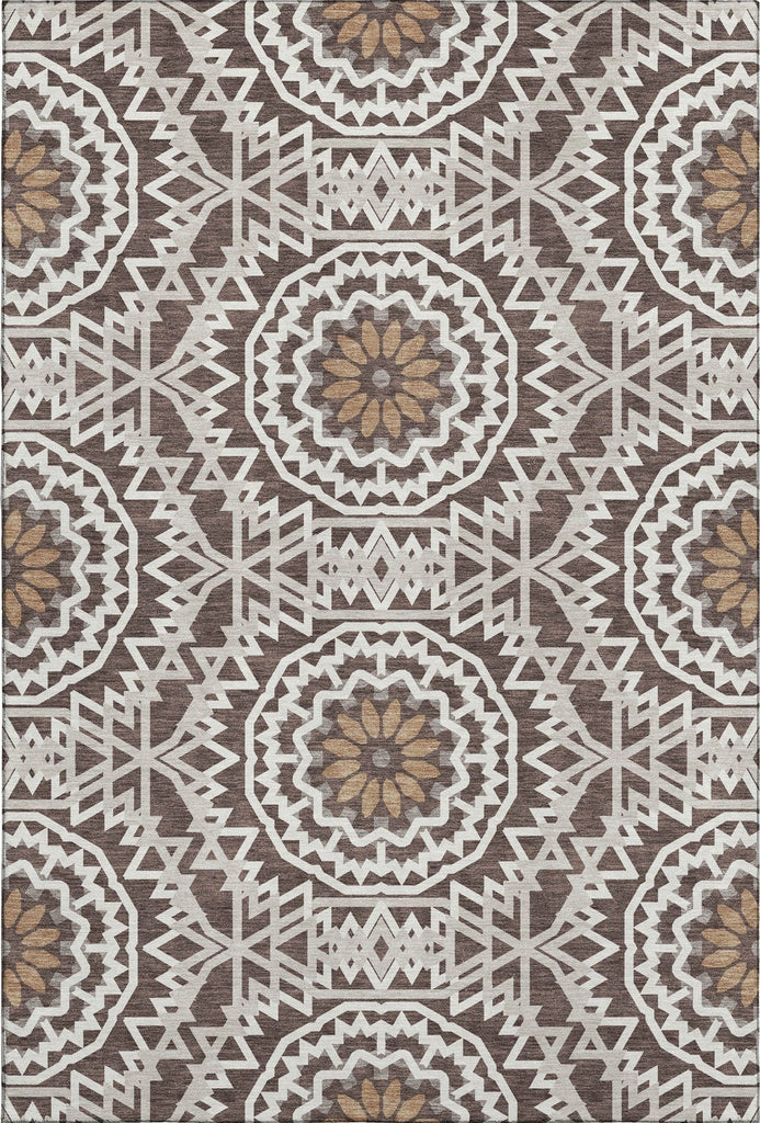 addison mayfield amf619 chocolate rug