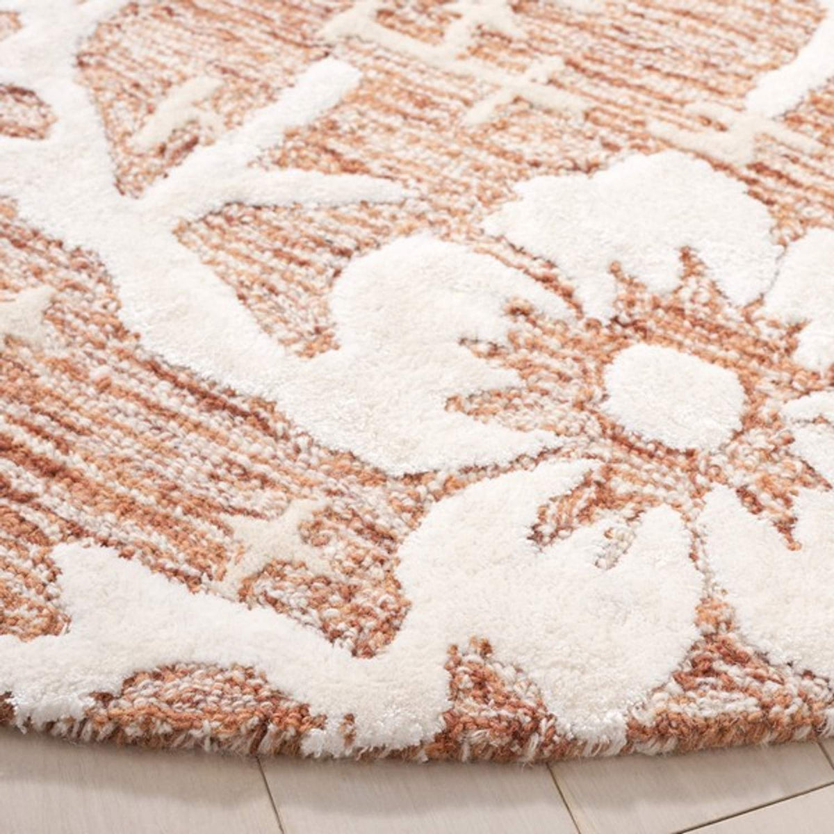 safavieh clearance glamour glm540p rust rug
