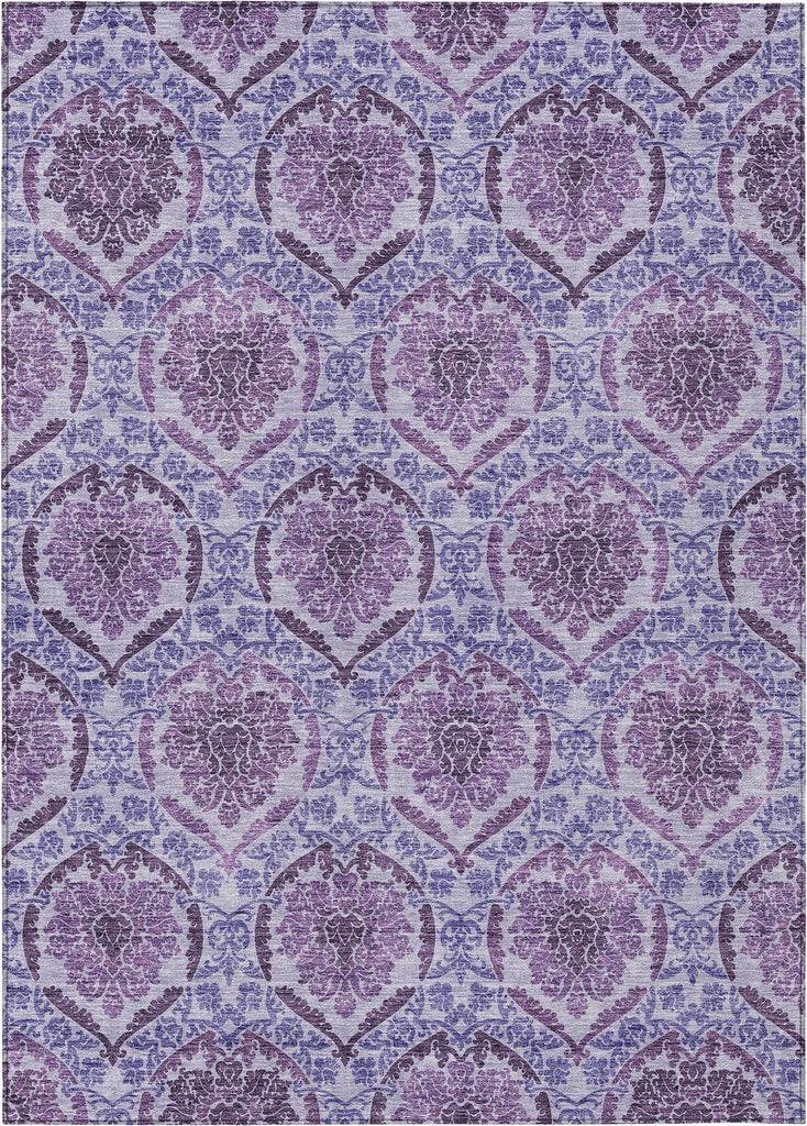addison chantille acn811 eggplant rug