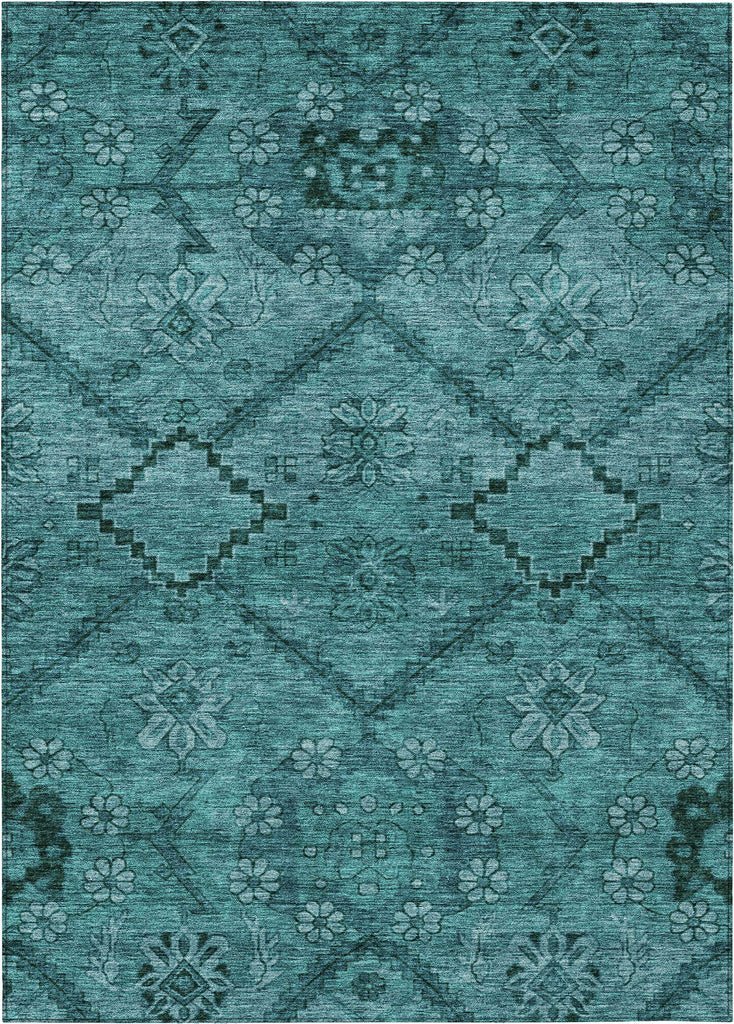 addison chantille acn842 teal rug