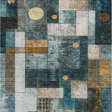 addison chantille acn1123 teal rug
