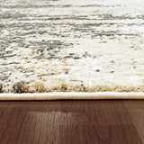 dynamic quartz 27053 190 ivory rug