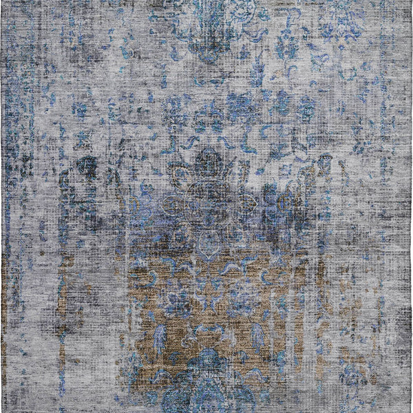 dalyn karaj kj2 blue rug