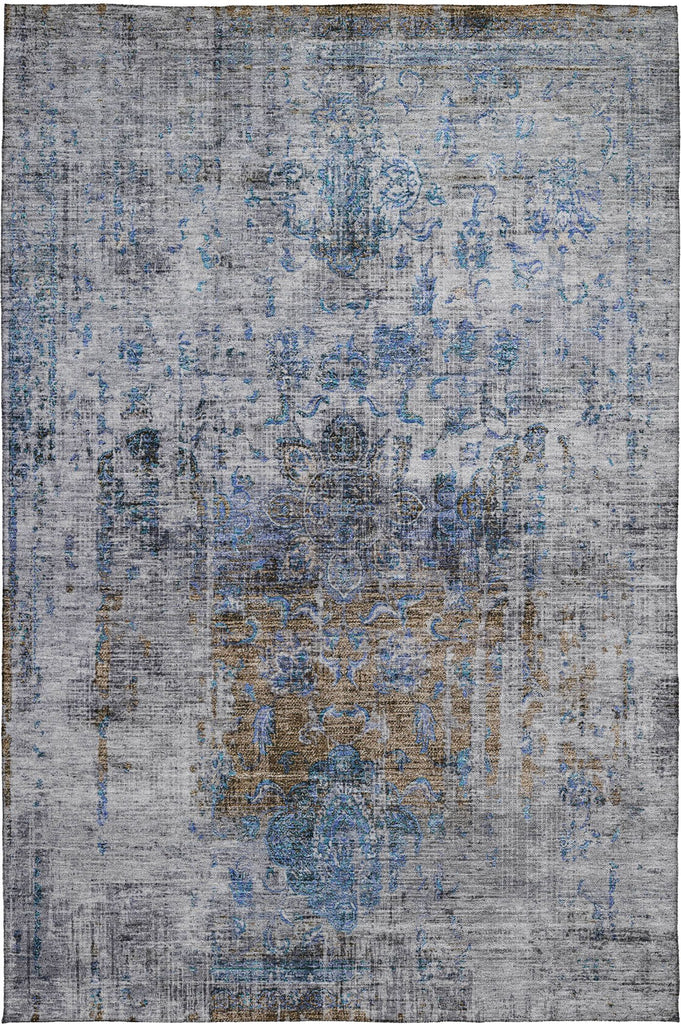 dalyn karaj kj2 blue rug