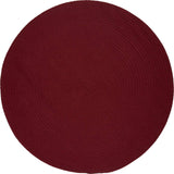 rhody solid poly s005 colonial red rug