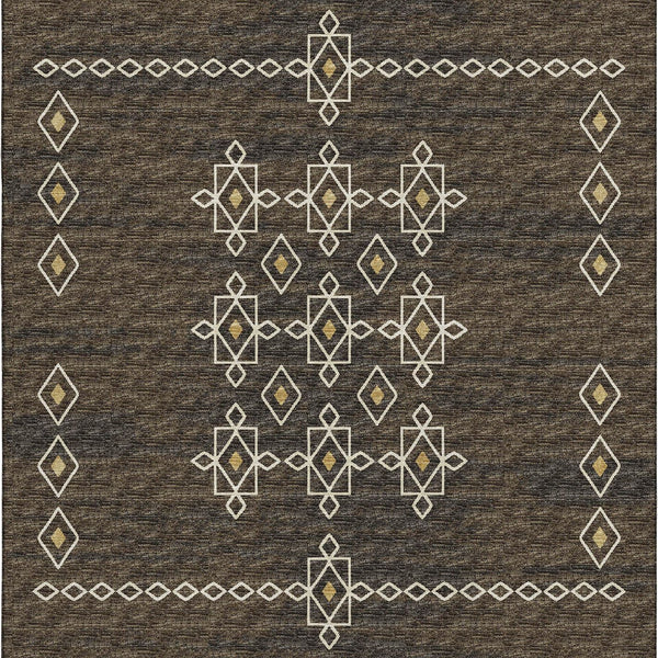 addison mayfield amf109 brown rug