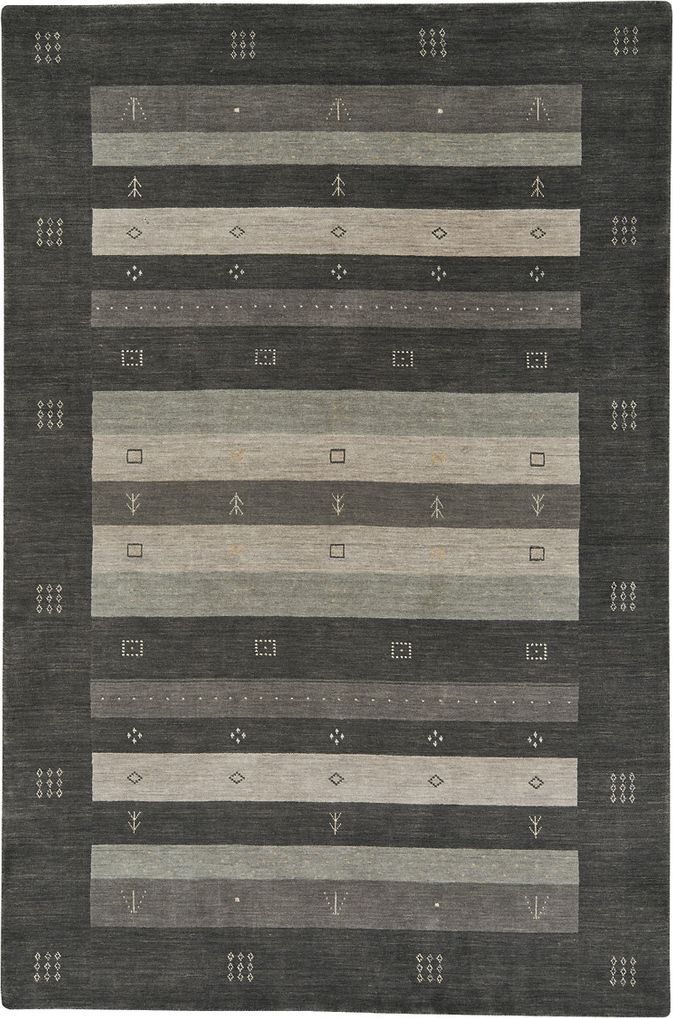 capel simply gabbeh 3495 granite rug