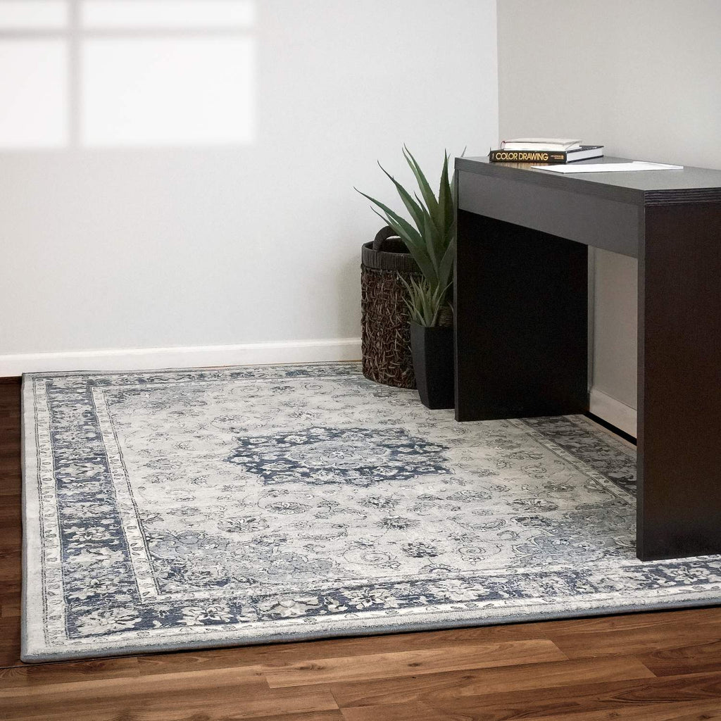 dynamic rugs ancient garden 57559 9686 silver rug