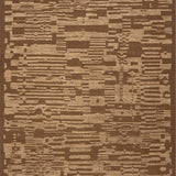 dash albert jex da2553 brown hand knotted wool rug