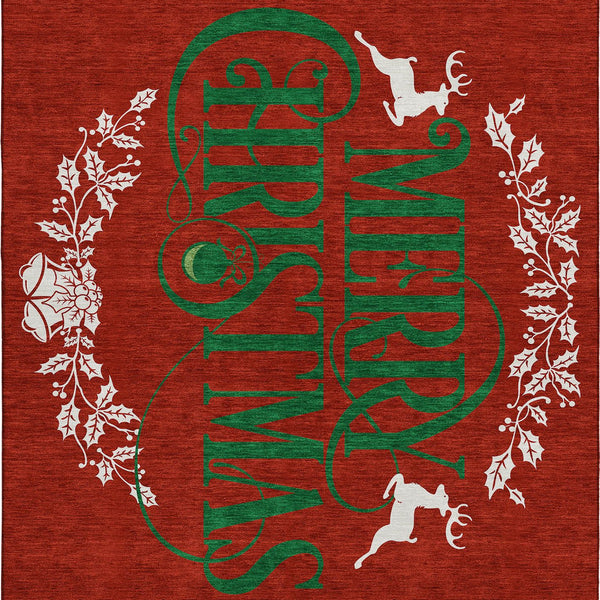 dalyn merry bright my6 red rug