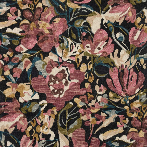 loloi rugs belladonna blm 01 black berry rug