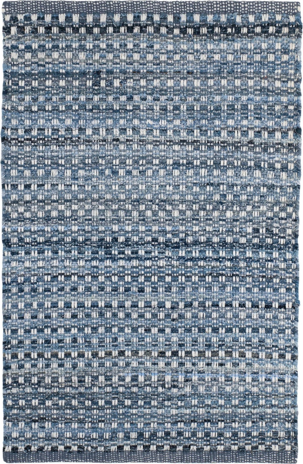 dash albert denim stone da2208 blue woven flatwoven cotton rug