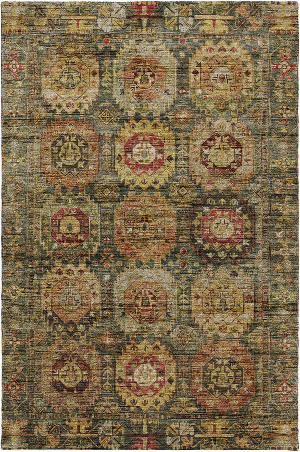 dalyn silk road sr11 fern rug