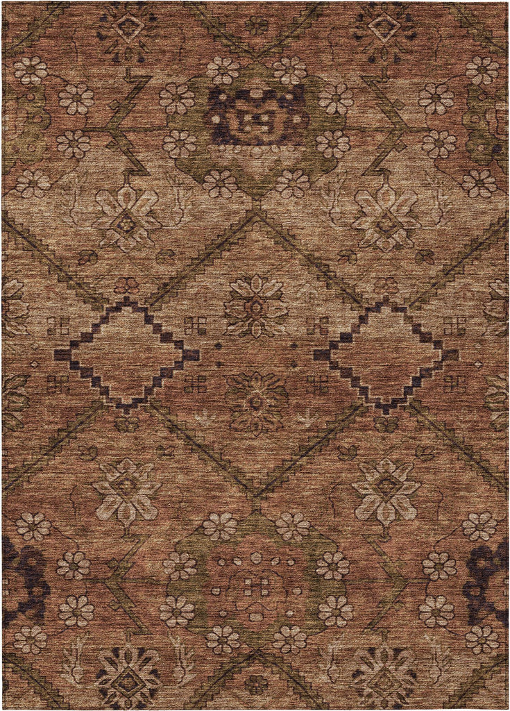 addison chantille acn842 paprika rug