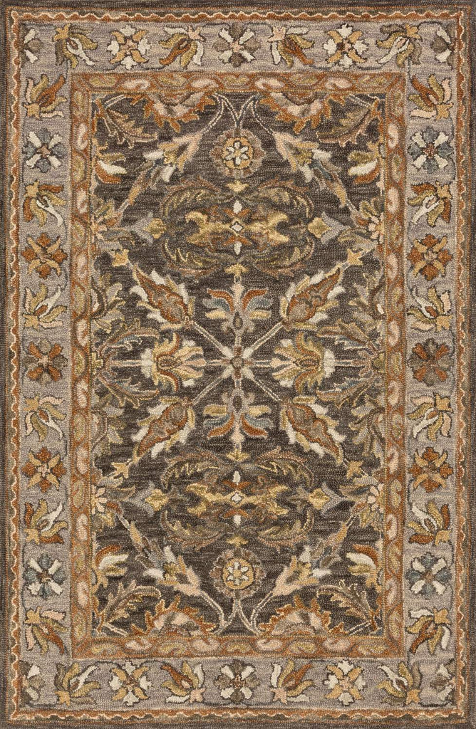 loloi rugs victoria vk 06 dark taupe grey rug