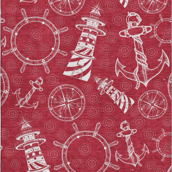 addison mayfield amf154 red rug