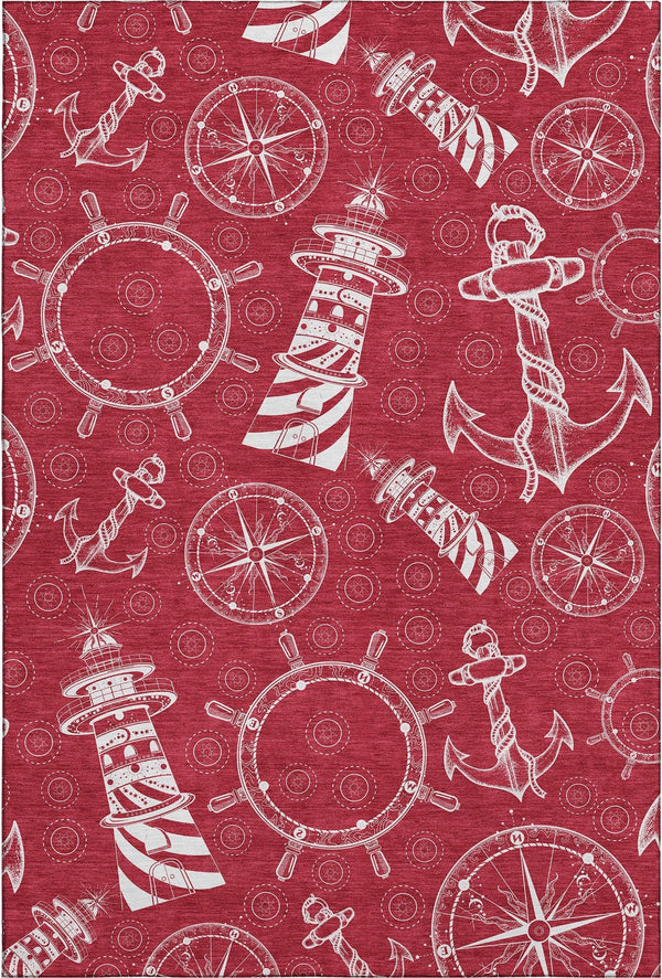 addison mayfield amf154 red rug