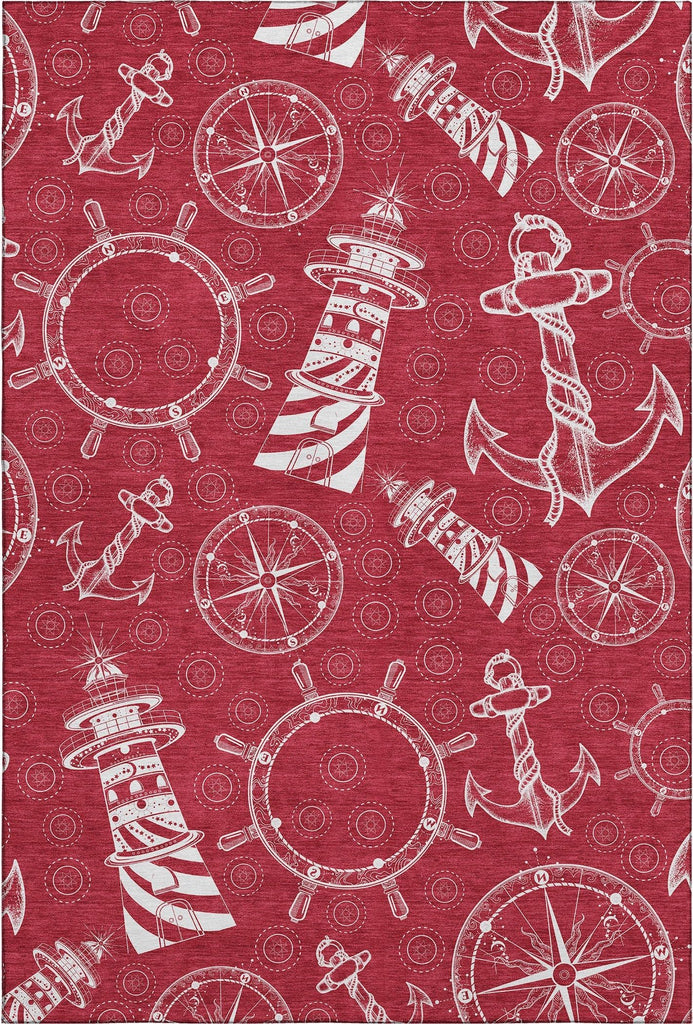 addison mayfield amf154 red rug