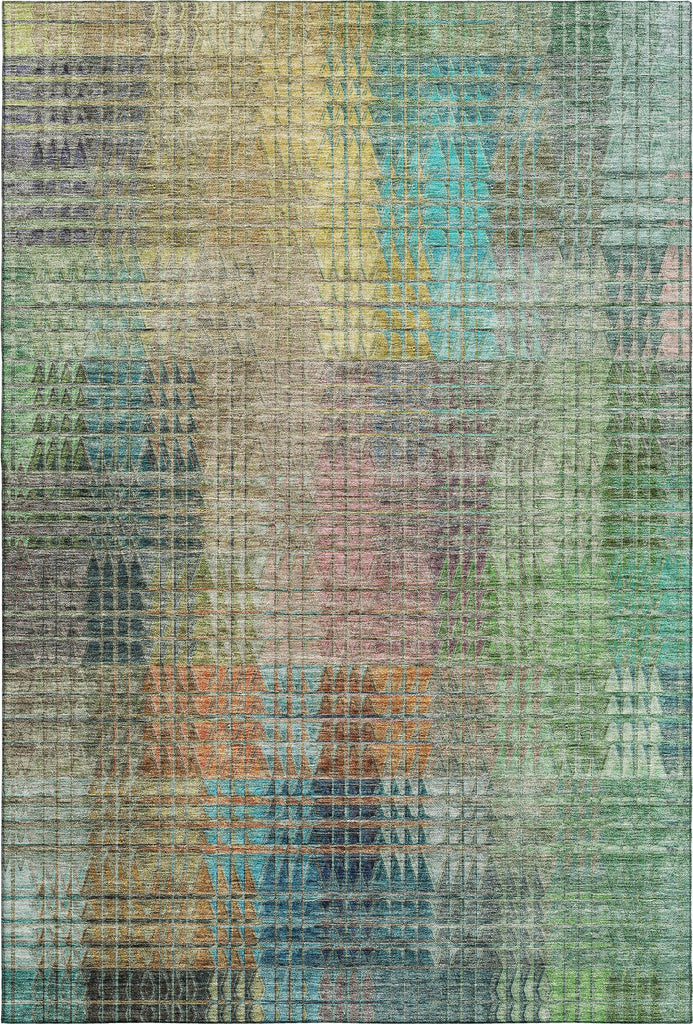 dalyn trevi tv6 green rug