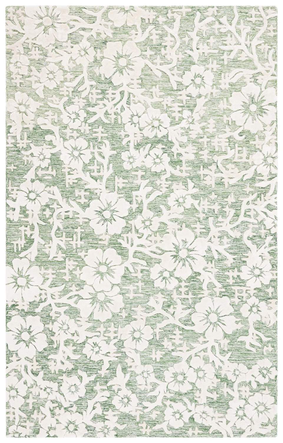 safavieh clearance glamour glm540y green rug