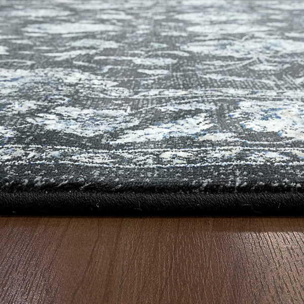 dynamic rugs ancient garden 57126 3636 charcoal rug