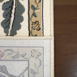 dynamic rugs ancient garden 57084 6464 ivory rug