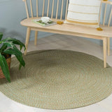 safavieh clearance braided bra260w light green rug