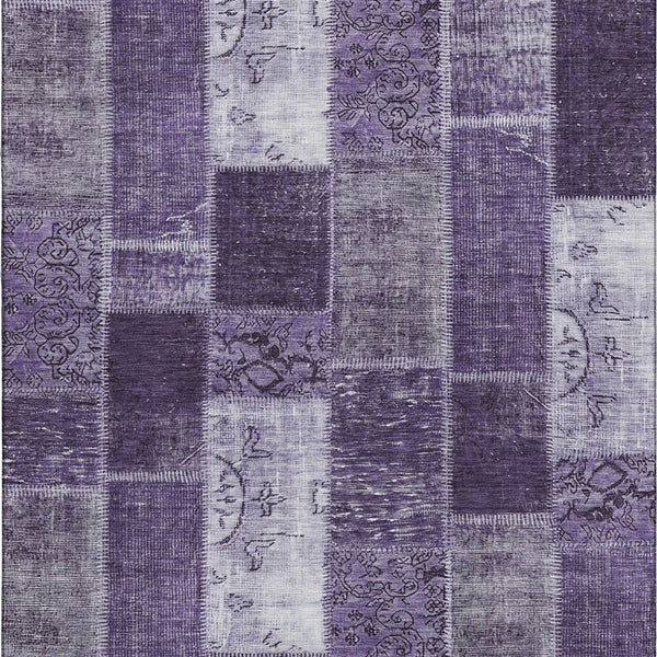 addison mayfield amf631 purple rug