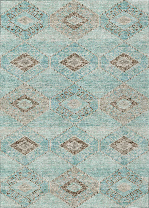 addison chantille acn1857 teal rug