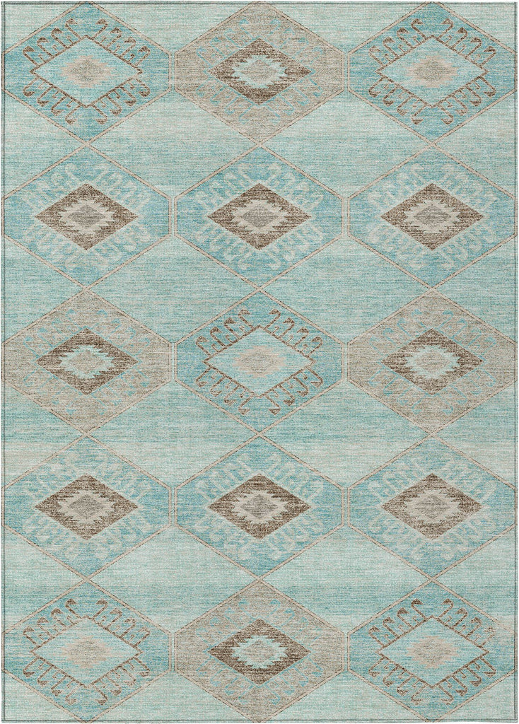 addison chantille acn1857 teal rug