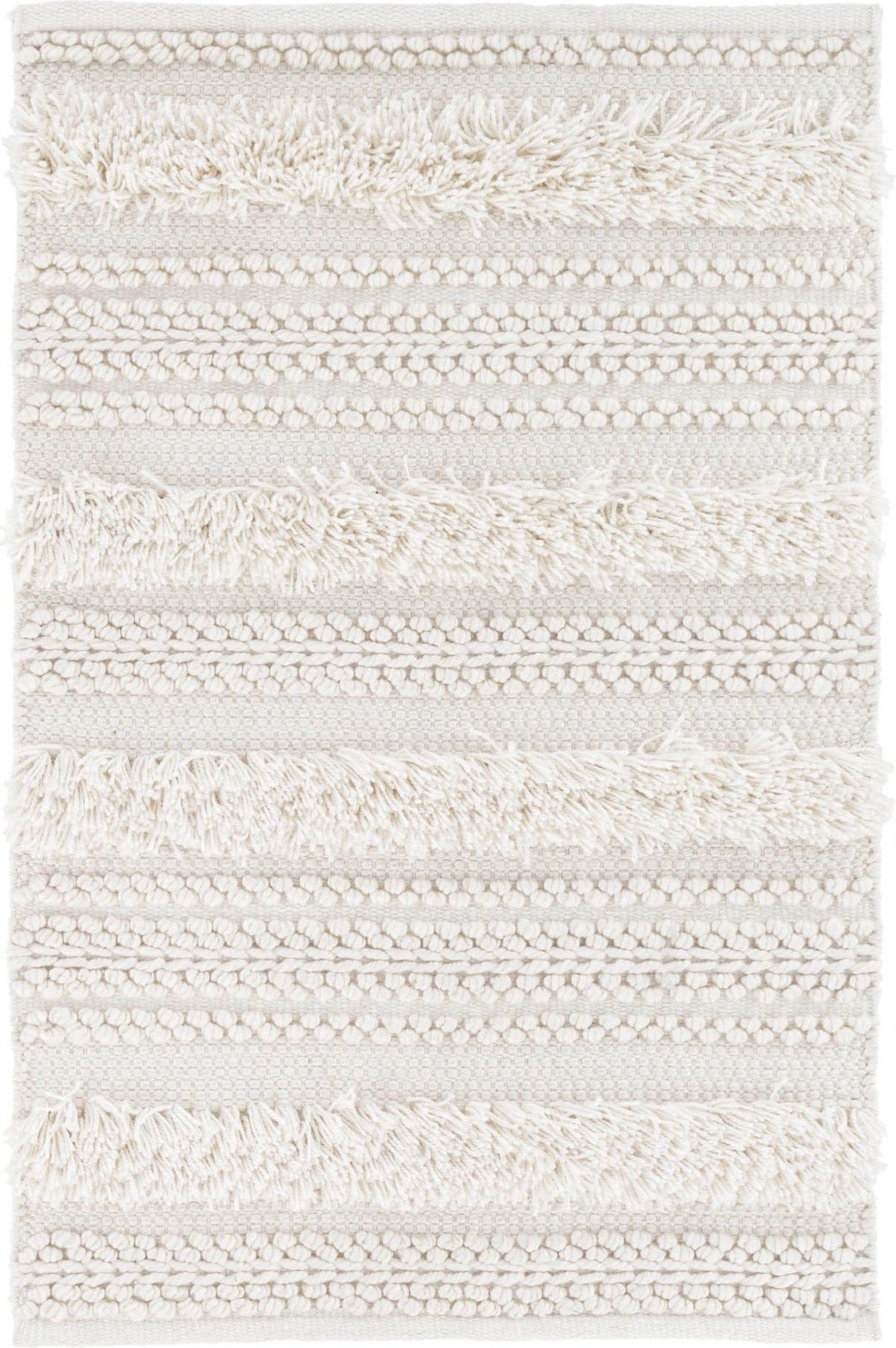 dash albert zhara stripe da1039 ivory rug