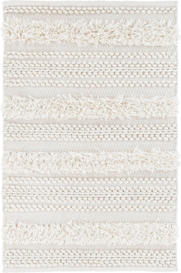 dash albert zhara stripe da1039 ivory rug