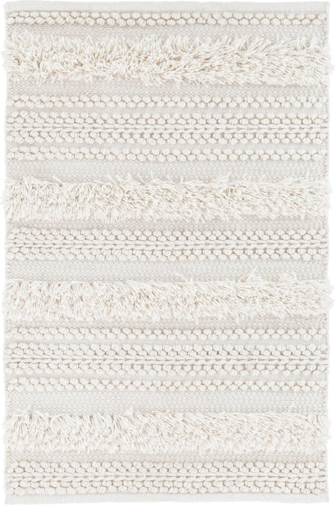 dash albert zhara stripe da1039 ivory rug