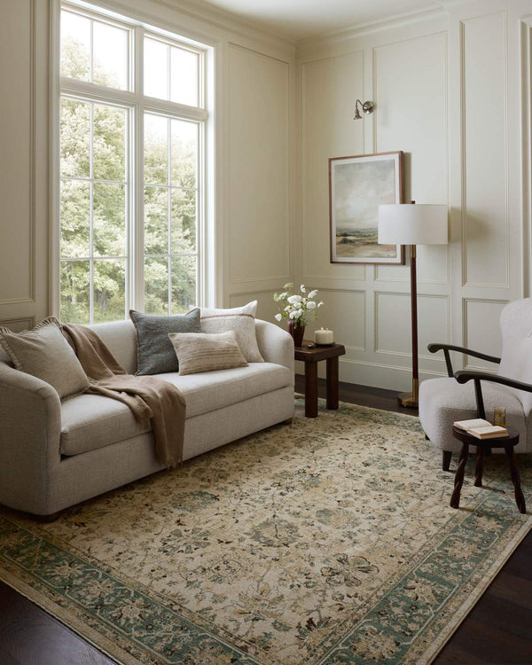 loloi rugs briar brr 05 antique ivory blue rug