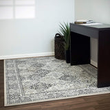 dynamic rugs ancient garden 57008 9696 silver rug