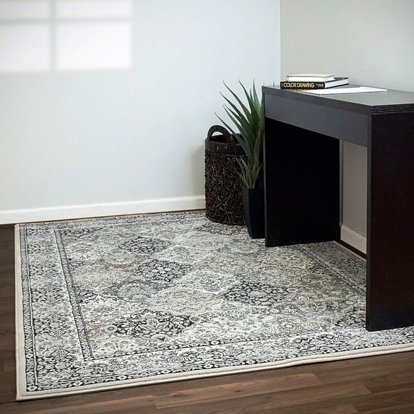 dynamic rugs ancient garden 57008 9696 silver rug