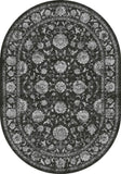 dynamic rugs ancient garden 57126 3636 charcoal rug