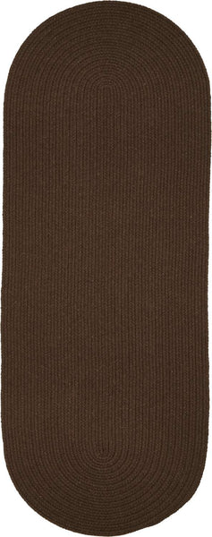 rhody solid wool s116 walnut rug