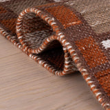 dash albert poppy da2741 plum woven flatwoven polyester rug