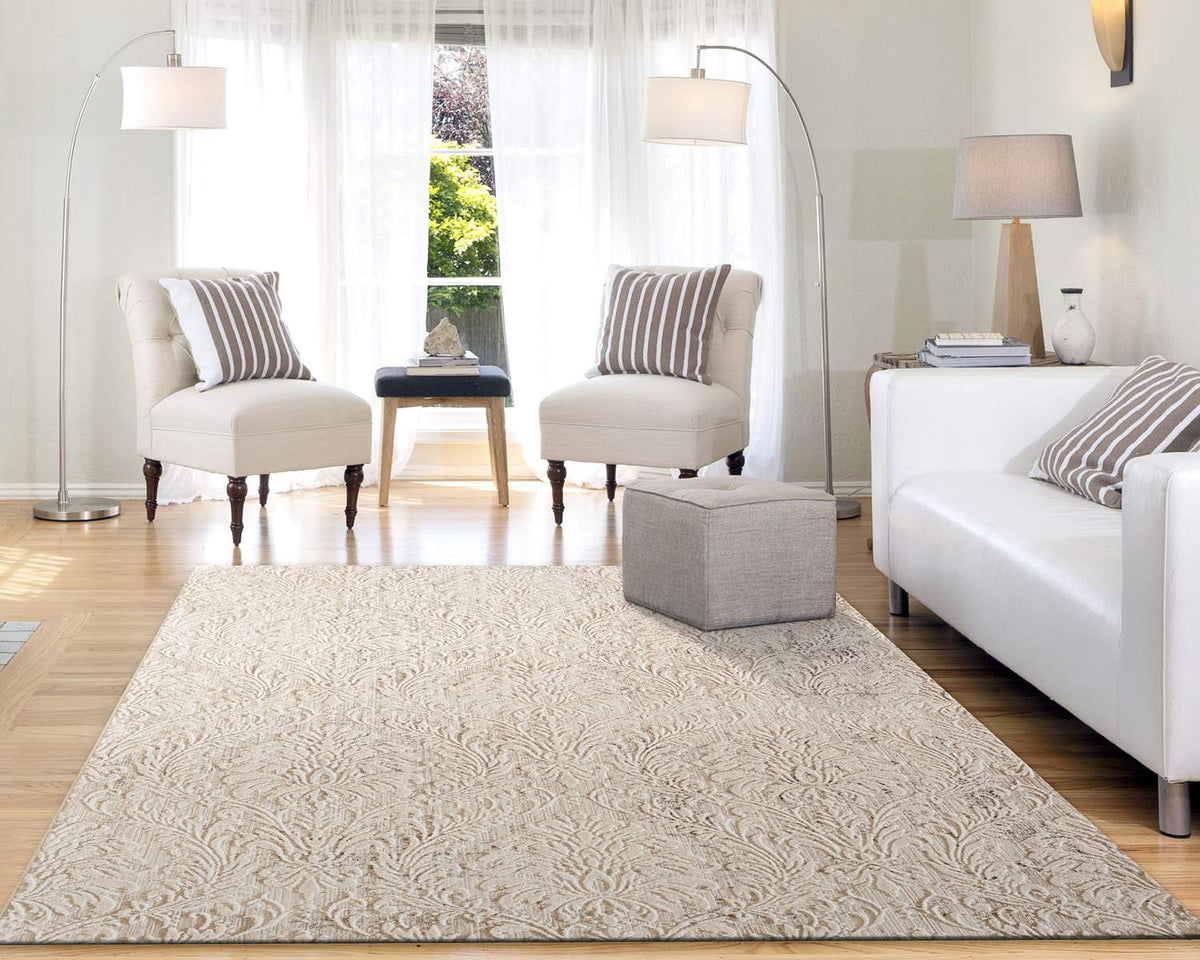 dynamic quartz 27020 110 ivory rug