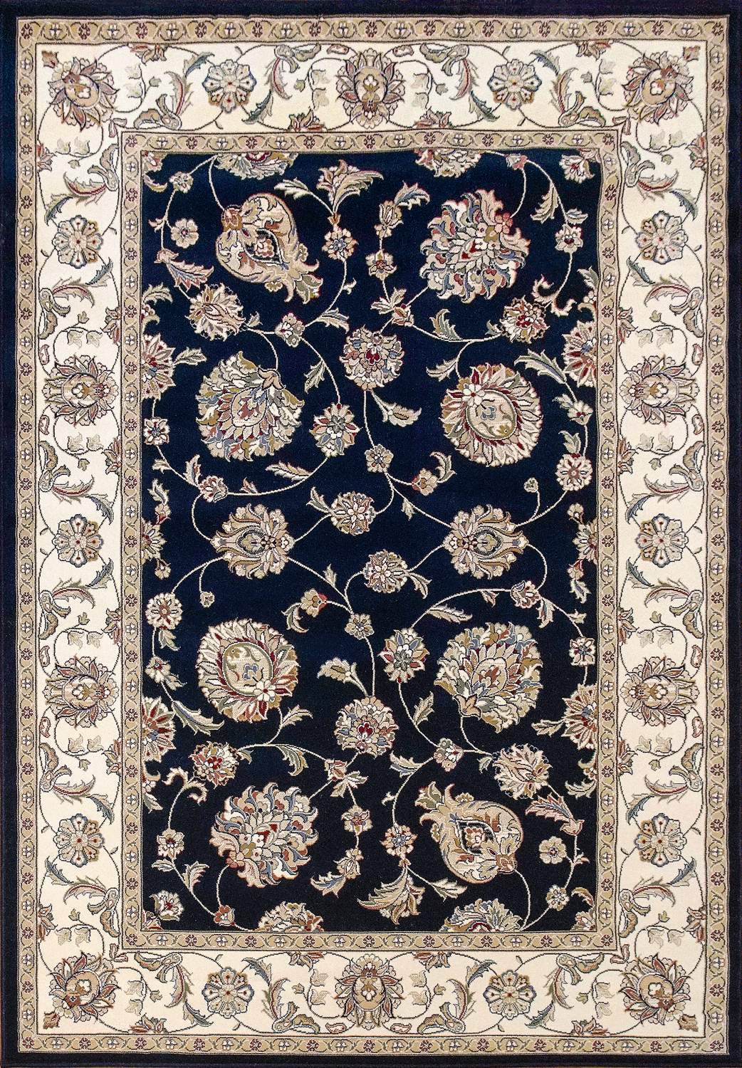 dynamic rugs ancient garden 57365 3464 blue rug