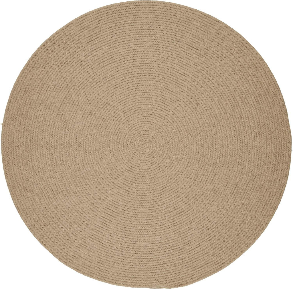 rhody solid poly s003 beige rug