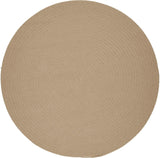 rhody solid poly s003 beige rug