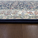 dynamic rugs ancient garden 57078 3434 blue rug