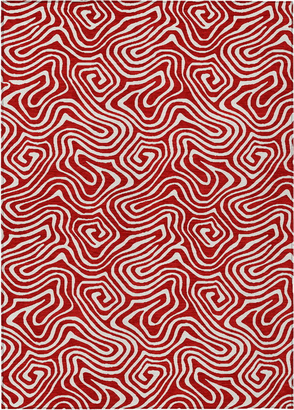 addison chantille acn1030 red rug