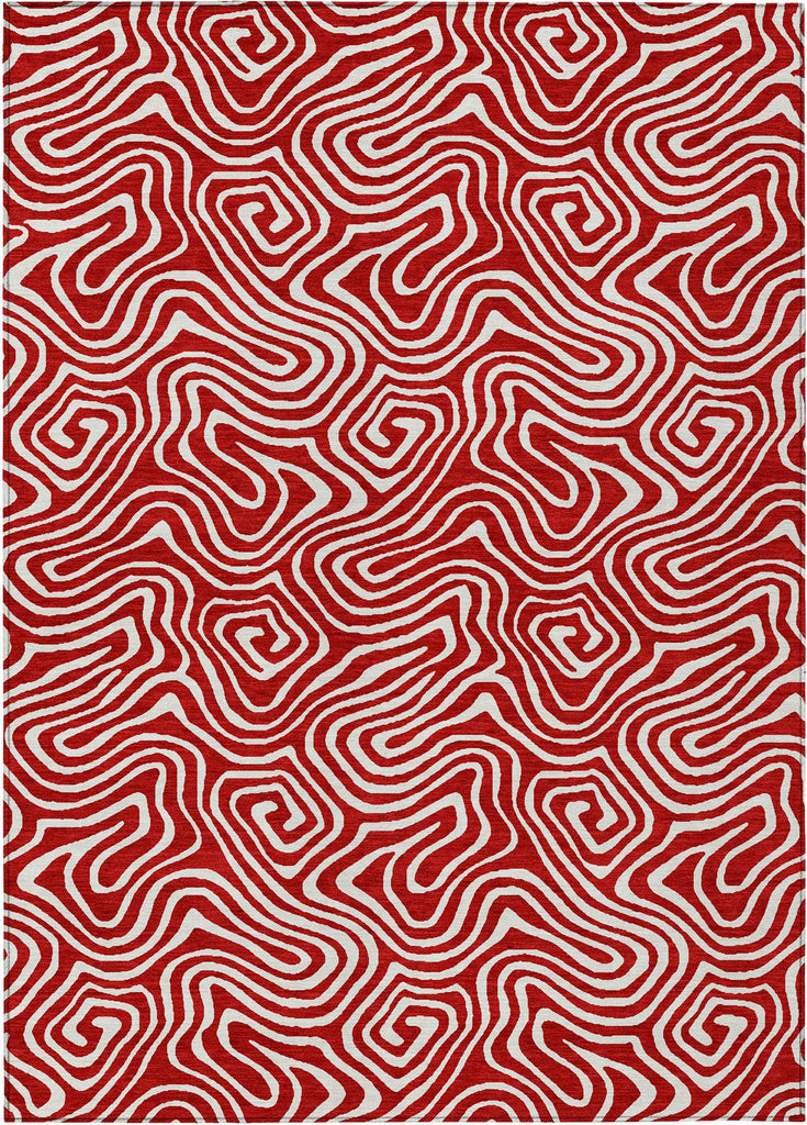 addison chantille acn1030 red rug